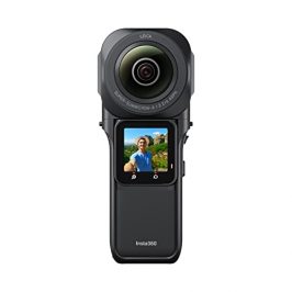 Insta360 One RS 1-Inch 360 Edition - Cámara 6K 360 con sensores duales de 1 Pulgada, co-diseñada con Leica, Fotos de 21 MP, estabilización FlowState, excelente con Poca luz, Resistente al Agua