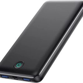 QTshine Batería Externa 30800mAh, Power Bank Carga Rápida PD 25W QC 4.0 USB C Entrada y Salida, Cargador Portátil Compatible con iPhone Samsung Xiaomi Huawei Nexus