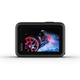 GoPro HERO9 - Cámara deportiva impermeable con pantalla LCD frontal y pantalla táctil trasera, vídeo Ultra HD de 5K, fotos de 20 MP, transmisión en vivo de 1080p, cámara web, estabilización, negra