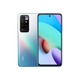 MI XIAOMI Redmi 10 2022 Smartphone 6.5" FHD + DotDisplay, MediaTek Helio G88, AI Quad cámara (4 GB + 128 GB, Azul Marino)