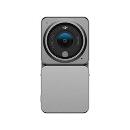 DJI Action 2 Power Combo - Cámara de Acción con Módulo de Extensión de Batería, Accesorios Magnéticos, Estabilización