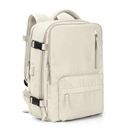 LIAMERHE Mochila Viaje EasyJet Cabina 45x31x20 Ryanair Mochilas Mochila de Transporte Bolsa Computadora Impermeable Mochila de Senderismo Mochila de Viaje Mujer con Puerto USB