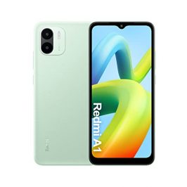 Xiaomi C3S Redmi A1 Smartphone, Pantalla Dot Drop de 6.52", Batería de 5000 mAh, Cámara de 8 MP, Color Verde Claro, 2 + 32 GB