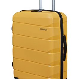 American Tourister Air Move, Equipaje de mano Unisex adulto, Sunset Yellow, 66 cm