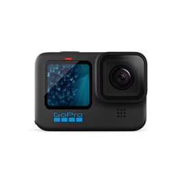 GoPro HERO11 - Cámara de acción a Prueba de Agua con Video Ultra HD 5.3K60, Fotos de 27MP, Sensor de Imagen de 1/1.9", transmisión en Vivo, cámara Web, estabilización, Negro
