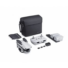 DJI Mavic Air 2 Combo Fly More y Care Bundle, Drone, Cámara 48 MP 4K, Estabilizador de 3 Ejes, 34 min de Vuelo, Sin Tarjeta, Con Care Refresh, Color Gris