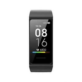 Xiaomi Mi Smart Band 4C, pantalla a color de 1.08 ", seguimiento de actividad, monitoreo de salud, asistente de mensajes, resistencia al agua (negro)
