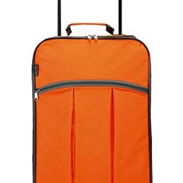 Maleta de Cabina Plegable, Equipaje de Mano, Especial Low Cost. BZ5374 (4248 Naranja)