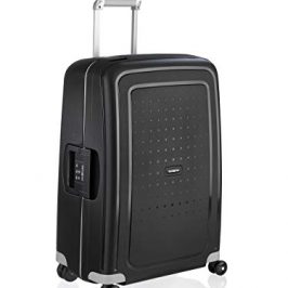 Samsonite S'Cure - Spinner M Equipaje de mano, 69 cm, 79 L, Negro (Black)