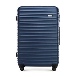 WITTCHEN Groove Line, Luggage Suitcase Unisex Adult, Azul (Blue), 96L 77 X 52 X 29cm