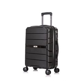 Maletas de Cabina 56x22x38cm Maletas de Viaje pequeña Trolley de Mano para 15kg de Polipropileno con Garantía de 2 años con Cierre de combinación