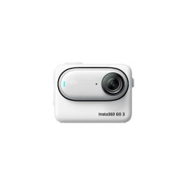 Insta360 GO 3 (32 GB) - Cámara de acción pequeña y Ligera, portátil y versátil, POV Manos Libres, móntala en Cualquier Lugar, estabilización, Action Pod Multifuncional, Resistente al Agua.