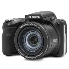 KODAK Pixpro Astro Zoom AZ425 - Cámara Digital Bridge, Zoom óptico 42X, Gran Angular de 24 mm, 20 megapíxeles, LCD 3, vídeo Full HD 1080p, batería Li-Ion - Negro