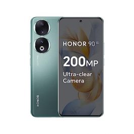 HONOR 90 Smartphone 5G, Cámara Triple de 200 MP, Pantalla Curva AMOLED de 6,7" y 120 Hz, 8 GB+256 GB, Batería de 5000 mAh, Supercharge de 66 W, Dos SIM, Android 13, Verde