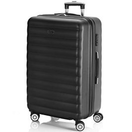 ITACA - Maletas de Viaje Grandes 23 Kilos - Maleta Grande de Viaje Rígida 4 Ruedas - Maletas Grandes de Viaje de ABS Resistente y Ligera 71270, Antracita