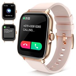 Smartwatch con Llamadas y Whatsapp, Reloj Inteligente Mujer Hombre 28 Modos Deportivo Fitness Tracker Pulsera Actividad IP67 Impermeable Oxígeno Sangre Frecuencia Cardíaca Monitor para Android y iOS