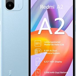 Smartphone Xiaomi Redmi A2 libre 2GB/ 32GB/ 6.52"/ Azul Claro