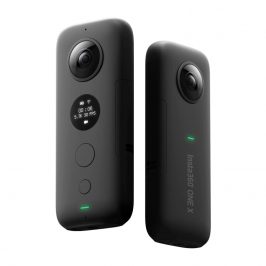 Insta360 One X Cámara de Acción 360 Grados, Vídeo en 5.7K y Fotos de 18 MP, Estabilización FlowState, Transmisión WiFi en Tiempo Real, Vídeo Deportivo