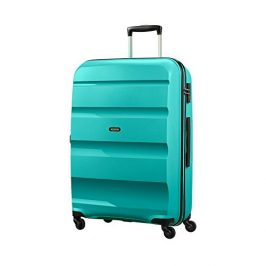 American Tourister - Bon Air - Spinner Maleta 75 cm, 91 L, 4 Ruedas, Azul (Deep Turquoise)