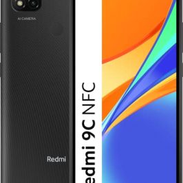 Xiaomi Redmi 9C NFC - Smartphone de 3+64 GB, Pantalla de 6.53" HD+, cámara dual trasera de 13 MP con IA, MediaTek Helio G35, NFC, 5000 mAh, gris (Versión ES)