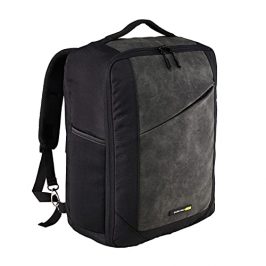 Cabin Max Mochila Manhattan 30L RPET Edition 45x36x20cm Easyjet Compatible Bolsa de Viaje 45 x 36 x 20 cm (Negro)