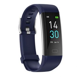 Septoui Smart Band Reloj Inteligente Frecuencia Cardíaca, SpO2, Presión Arterial, Sueño, Calorías Pulsera Actividad Resistente al Agua 5 ATM, 16 Modos Deportivos Reloj Podómetro Mujeres Hombres Niños