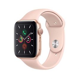 Apple Watch Seires 5 44mm (GPS) - Caja De Aluminio En Oro / Pomelo Correa Deportiva (Reacondicionado)