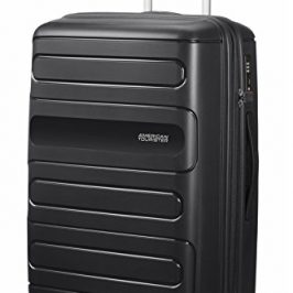 American Tourister Sunside Spinner 68 Expandible, 3.7 kg, 72.5/83.5 l, Negro (Black)