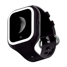 SaveFamily Iconic Plus 4G. Reloj Inteligente niño. Videollamada, Vídeo, Identifica Llamadas, Música, Bluetooth, App Store, Whatsapp. Reloj GPS niños, Cámara, SOS, Waterproof. Smartwatch niños Negro.