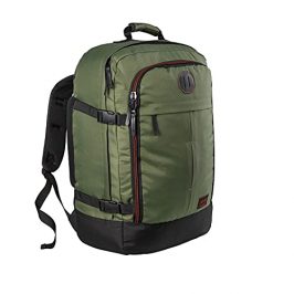 Cabin Max Metz Mochila de Viaje Equipaje de Mano Aprobada para Transporte Aéreo Maleta de Cabina 55x40x20 cm 44 L (Vintage Caqui)