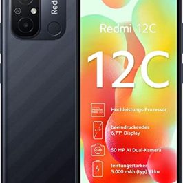 Xiaomi ATI Technologies Smartphone Redmi 12C 4GB/ 128GB/ 6.71"/ Gris Grafito