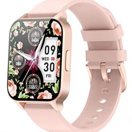 Cloudpoem Smartwatch,Reloj Inteligente Mujer Impermeable IP68 Pulsera Actividad Reloj Deportivo con Pulsómetro Monitor de Sueño Calorías Podómetro para Android iOS (Rosa)