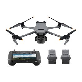 DJI Mavic 3 Pro Cine con el DJI RC Pro (pantalla de alto brillo), dron insignia con tres cámaras, admite Apple ProRes con las tres cámaras, 1 TB de memoria, Tres baterías de vuelo inteligentes