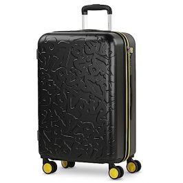 Lois - Maletas de Viaje Cabina. Maleta Cabina 55x40x20 - Maletas de Cabina con 4 Ruedas - Maletas de Viaje Pequeñas Ligeras. Trolley Cabina Equipaje de Mano. Maleta Cabina 171150, Negro