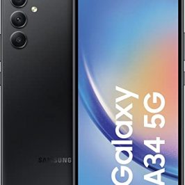 Samsung A346B Galaxy A34 5G 128 GB (Awesome Graphite) ohne Simlock, ohne Branding