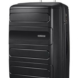 American Tourister Sunside Spinner 77 Expandible, 4.5 kg, 106/118 l, Negro (Black)