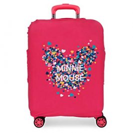 Disney Funda Para Maleta de Cabina Minnie Fucsia