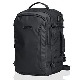 BidMamba Mochila Viaje Cabina Avion 40x20x25, Maleta 40x20x25 cm Ryanair Aprobada y Mochila 40x20x25, Diseño Elegante y Duradero para Viajeros