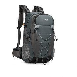 Mochila de Senderismo 40L Bolsa Impermeable Multifuncional para Montañismo Gran Capacidad Mochila de Escalada para Viajes con Cubierta para La Lluvia para Mujeres Hombres Mochilas de Marcha Trekking