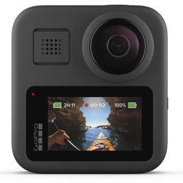 Go Pro MAX Negro Cámara Deportiva 18mp Uhd 6k30 Táctil 360º HDR Control por Voz