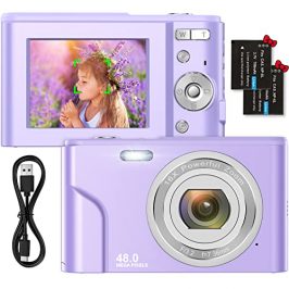 Compactas Cámaras Digitales 2,4 Pulgadas 1080P 36 Megapíxeles HD Camara Fotos Recargable Cámara para de Bolsillo Cámaras Digitales con Zoom 16X Camara Compacta,para Principiantes,Niño,Adulto