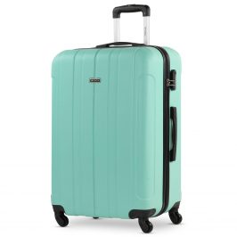 ITACA - Maletas de Viaje Grandes 23 Kilos - Maleta Grande de Viaje Rígida 4 Ruedas - Maletas Grandes de Viaje de ABS Resistente - Maleta Viaje 65cm Maletas Viaje Candado de Combinacion 771170, Menta