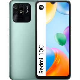 Xiaomi Redmi 10C – Smartphone de 4+128GB, Pantalla Dot Drop de 6,71” HD+, Snapdragon 680, Cámara Principal de 50 MP, Batería de 5000 mAh, Verde
